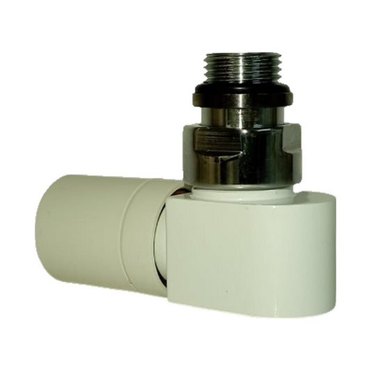 Valvola Termostatizzabile Poletti 3Style destra 1/2" Bianco V40110EDX