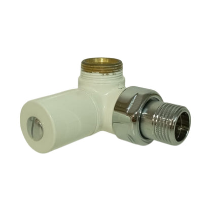 Valvola Poletti Corner destra 1/2" Bianco V74110EDX