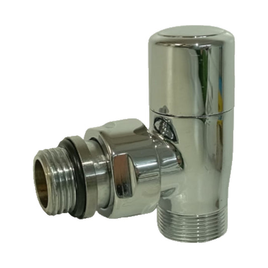 Poletti V77210B Smart Detentore a squadra sinistro 1/2" Cromato