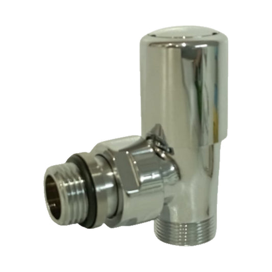 Valvola Termostatizzabile Poletti Smart a squadra 1/2" Cromo V79110B